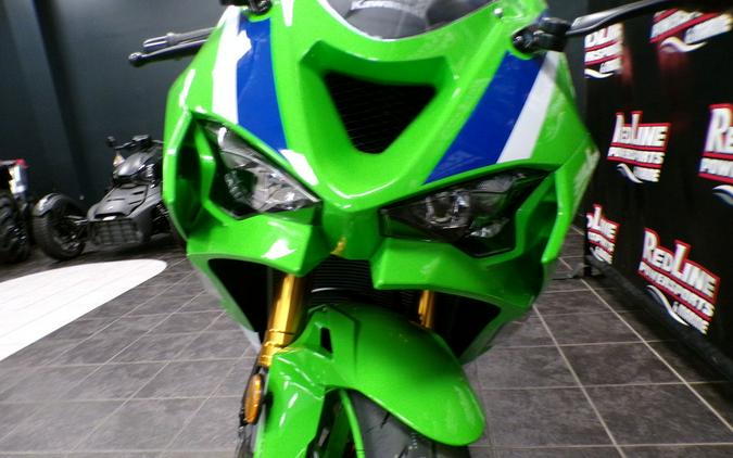 2024 Kawasaki Ninja® ZX™-6R 40th Anniversary Edition ABS