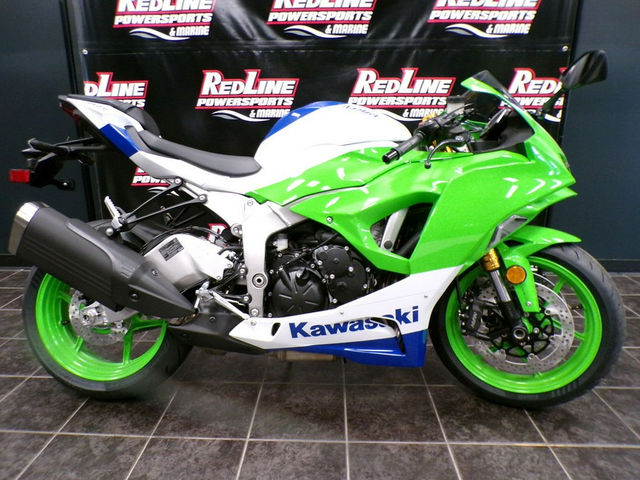 2024 Kawasaki Ninja® ZX™-6R 40th Anniversary Edition ABS