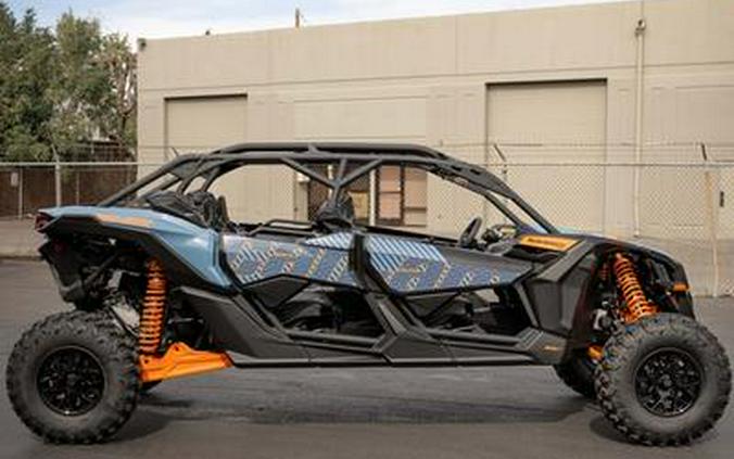 2026 Can-Am® Maverick X3 Max RS Turbo RR Scandi Blue & Orange Crush
