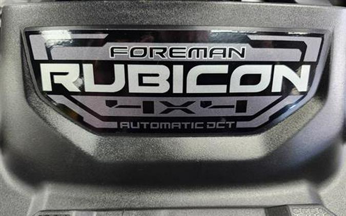 2024 Honda FourTrax Foreman Rubicon 4x4 Automatic DCT