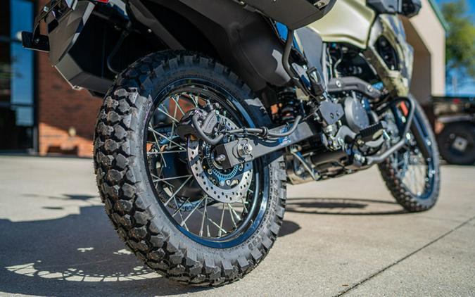 2026 Kawasaki KLR650 Adventure ABS Cypher Camo Beige
