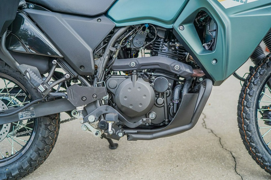 2026 Kawasaki KLR650 Adventure ABS Cypher Camo Beige