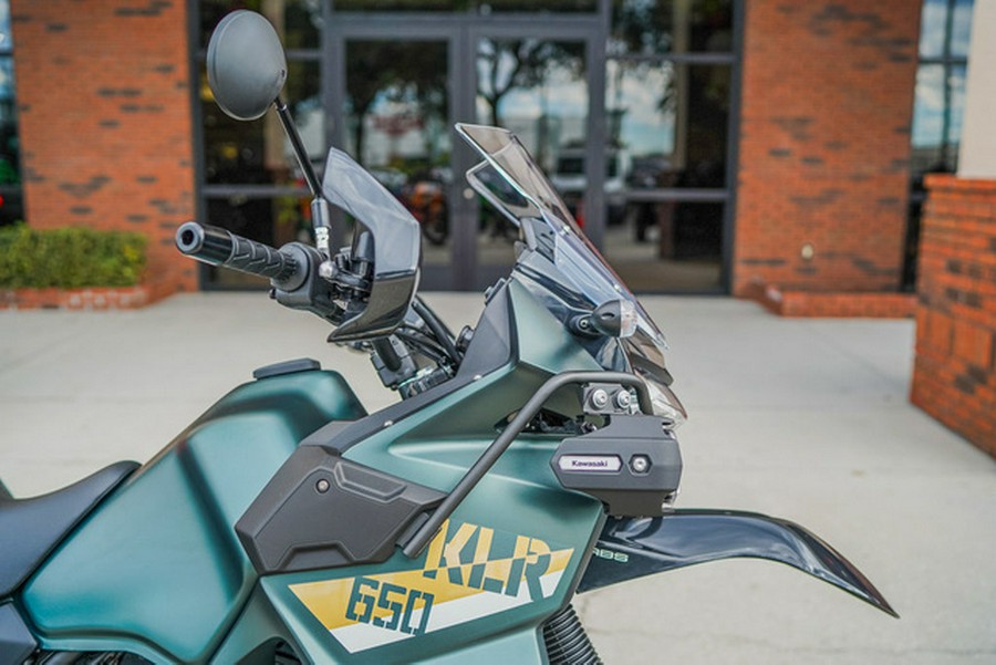 2026 Kawasaki KLR650 Adventure ABS Cypher Camo Beige