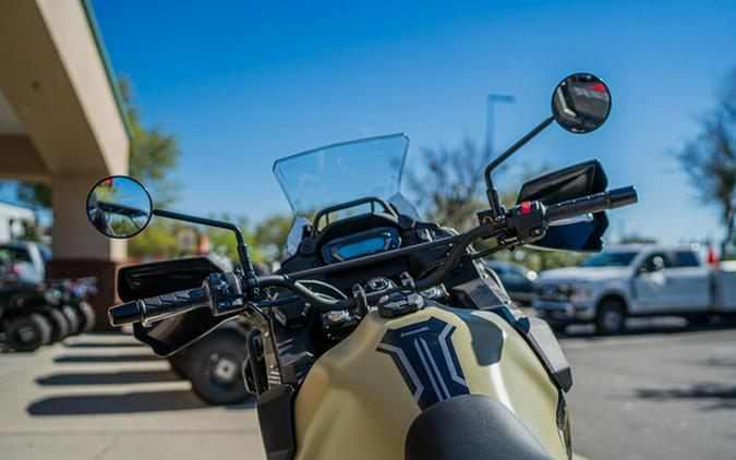 2026 Kawasaki KLR650 Adventure ABS Cypher Camo Beige