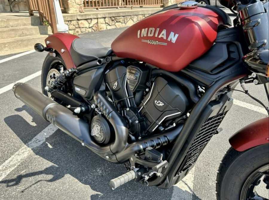 2025 Indian Motorcycle® Scout® Bobber Limited +Tech Sunset Red Smoke