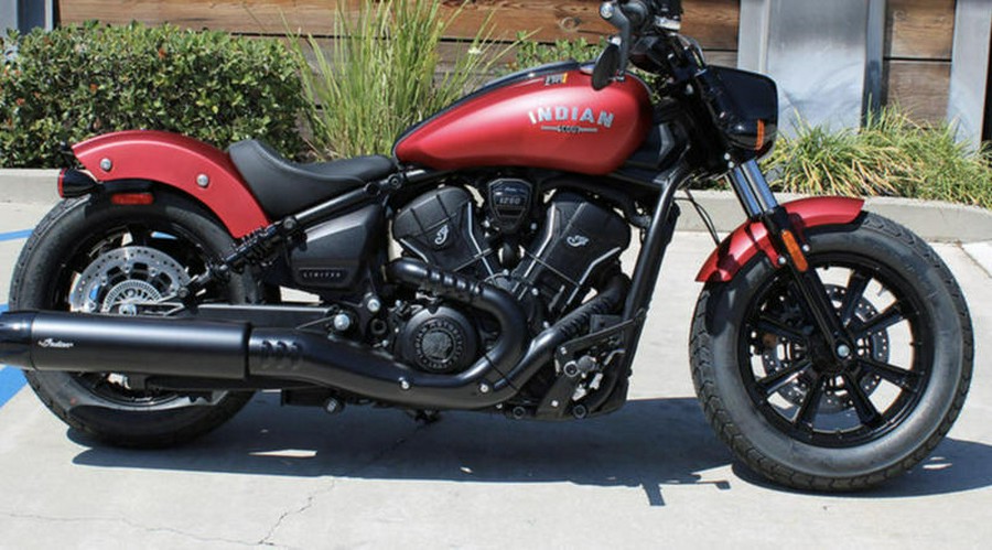 2025 Indian Motorcycle® Scout® Bobber Limited +Tech Sunset Red Smoke