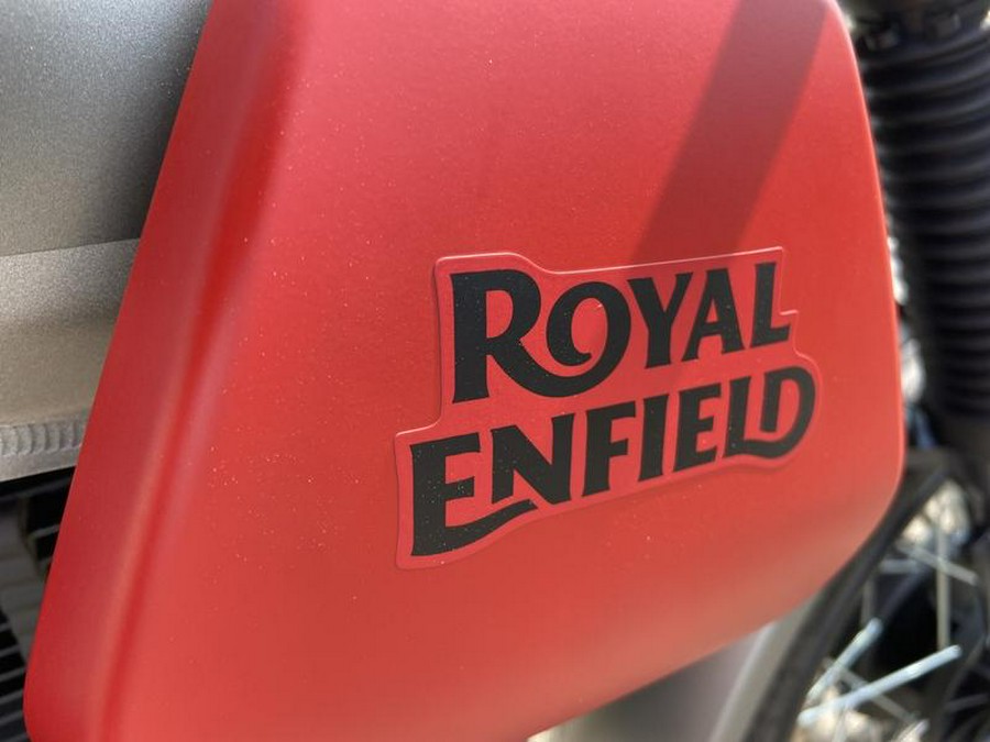 2023 Royal Enfield Scram 411 Graphite Red