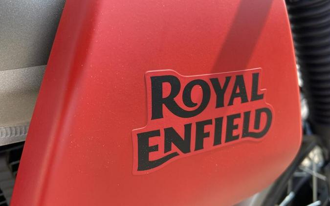 2023 Royal Enfield Scram 411 Graphite Red