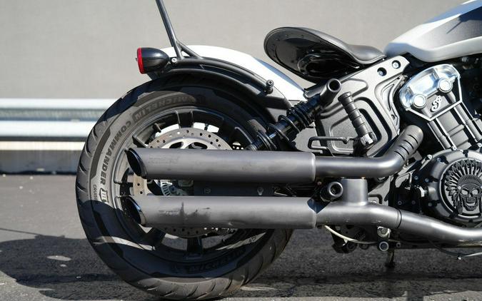 2019 Indian Motorcycle Scout Bobber ABS White Smoke