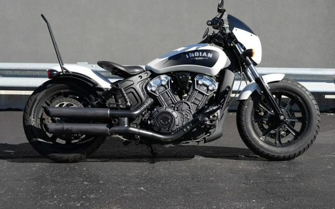 2019 Indian Motorcycle Scout Bobber ABS White Smoke