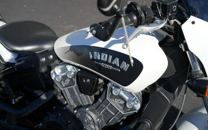 2019 Indian Motorcycle Scout Bobber ABS White Smoke
