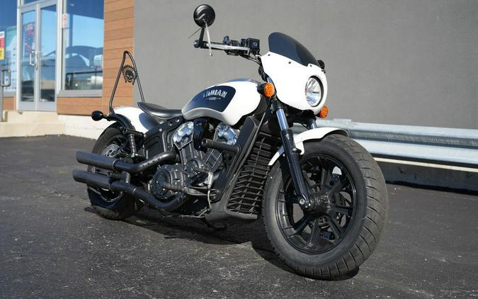 2019 Indian Motorcycle Scout Bobber ABS White Smoke