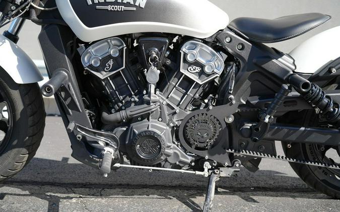 2019 Indian Motorcycle Scout Bobber ABS White Smoke