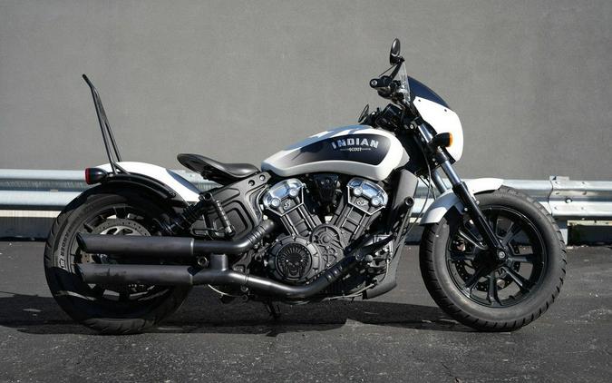 2019 Indian Motorcycle Scout Bobber ABS White Smoke