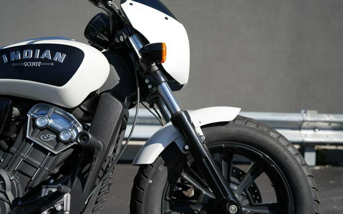 2019 Indian Motorcycle Scout Bobber ABS White Smoke