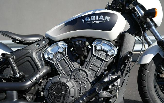 2019 Indian Motorcycle Scout Bobber ABS White Smoke