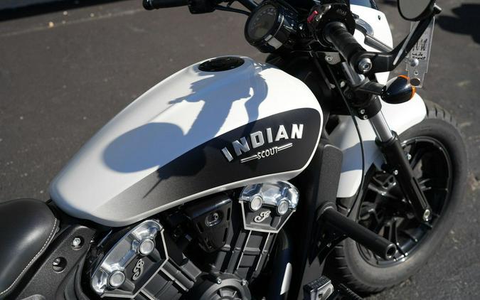 2019 Indian Motorcycle Scout Bobber ABS White Smoke
