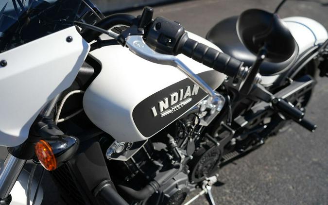 2019 Indian Motorcycle Scout Bobber ABS White Smoke