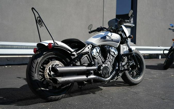 2019 Indian Motorcycle Scout Bobber ABS White Smoke
