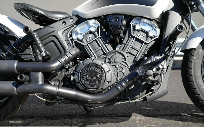 2019 Indian Motorcycle Scout Bobber ABS White Smoke