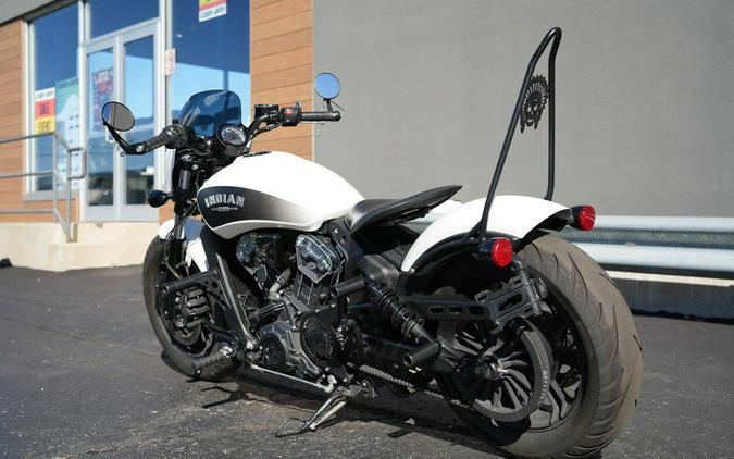 2019 Indian Motorcycle Scout Bobber ABS White Smoke
