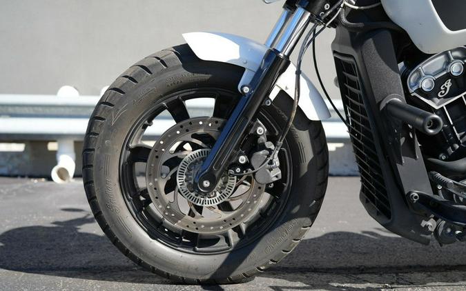 2019 Indian Motorcycle Scout Bobber ABS White Smoke