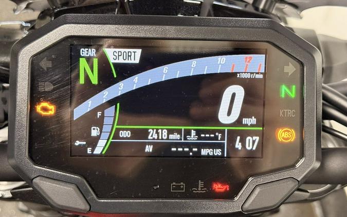 2023 Kawasaki Z900 ABS Metallic Black/Graphite Gray/Flat Black