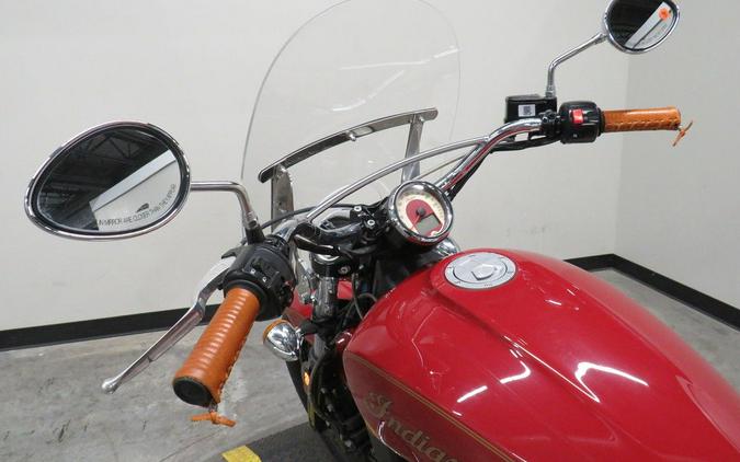 2020 Indian Motorcycle® Scout® 100th Anniversary Indian Red with Gold trim