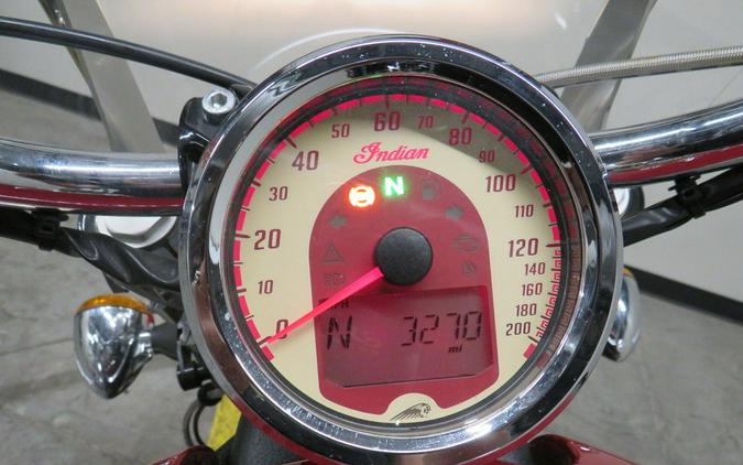 2020 Indian Motorcycle® Scout® 100th Anniversary Indian Red with Gold trim