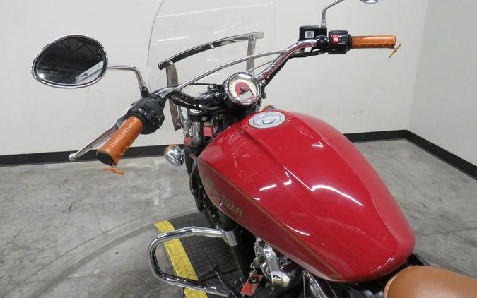 2020 Indian Motorcycle® Scout® 100th Anniversary Indian Red with Gold trim
