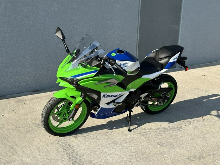 2024 Kawasaki NINJA 500 SE 40TH ANNIVERSARY EDITION