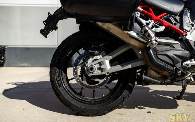2023 Ducati Multistrada V4 S Iceberg White Alloy Wheels TravelRadar