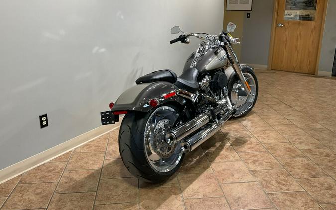 2023 Harley-Davidson Fat Boy 114 Gray Haze/Silver Fortune FLFBS