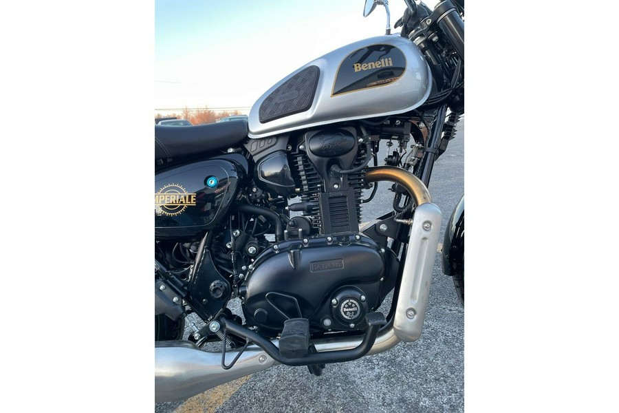 2025 Benelli Imperiale 400 Silver