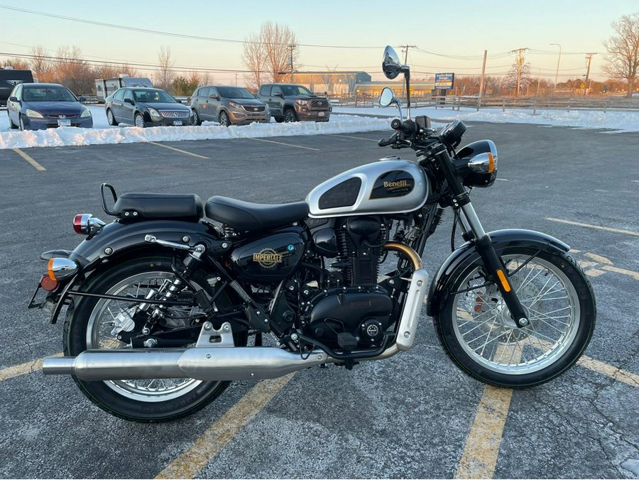 2025 Benelli Imperiale 400 Silver