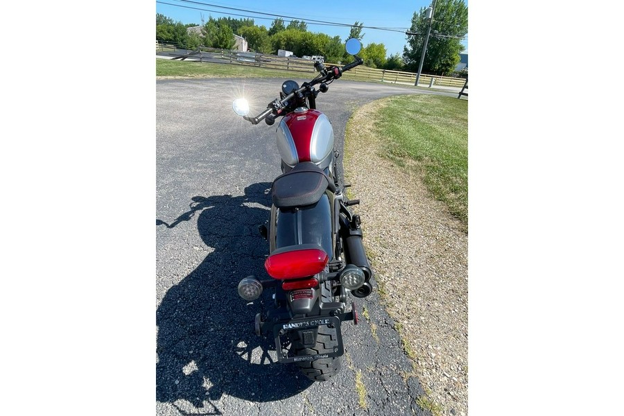 2025 CFMOTO 450CL-C - BORDEAUX RED