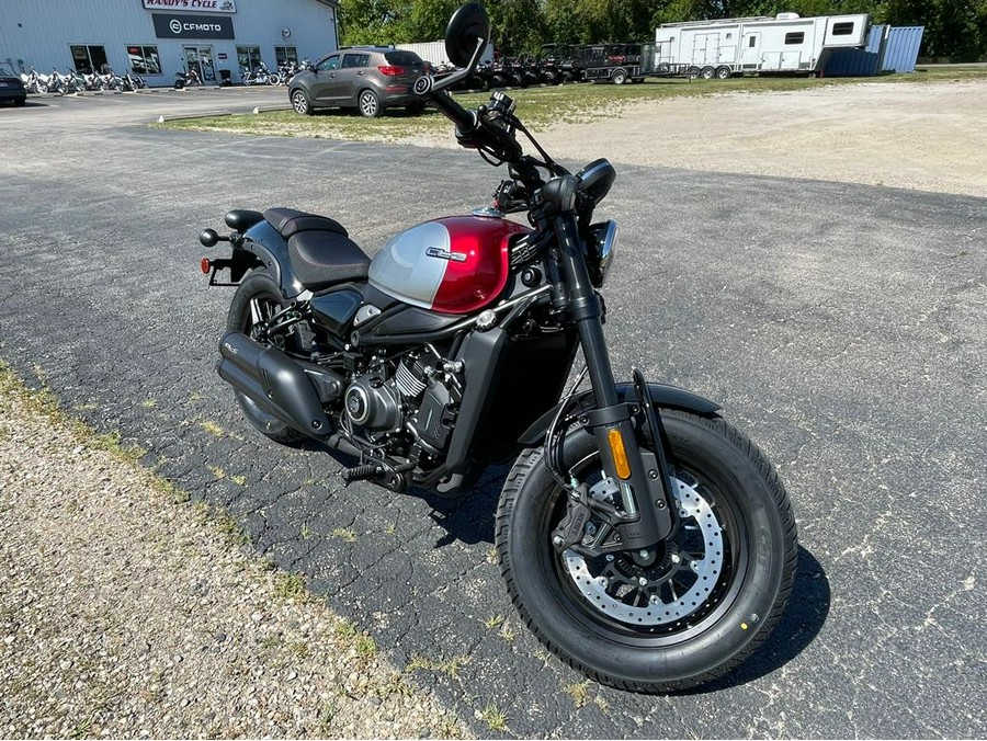 2025 CFMOTO 450CL-C - BORDEAUX RED