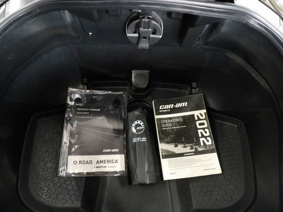 2022 Can-Am Spyder F3 Limited Dark Wheels