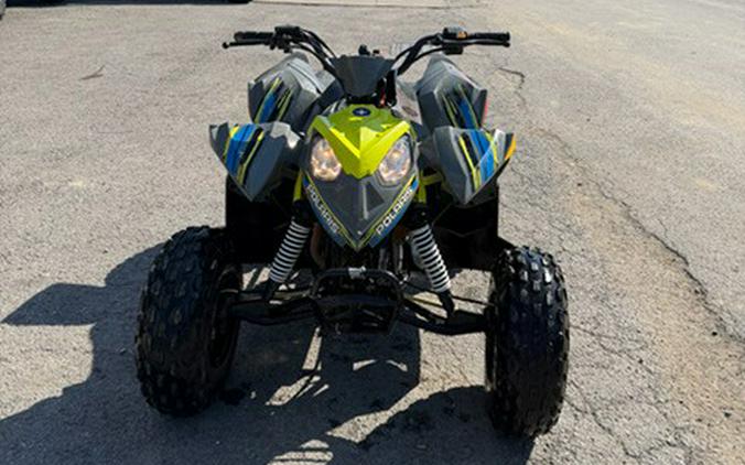 2021 Outlaw 110 EFI Avalanche Gray/Lime Squeeze - Polaris