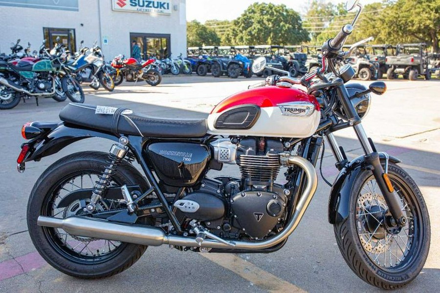 New 2023 Triumph BONNEVILLE T-100