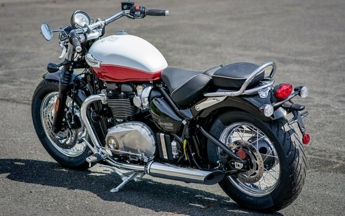 2025 Triumph Bonneville Speedmaster Snowdonia Cranberry Red