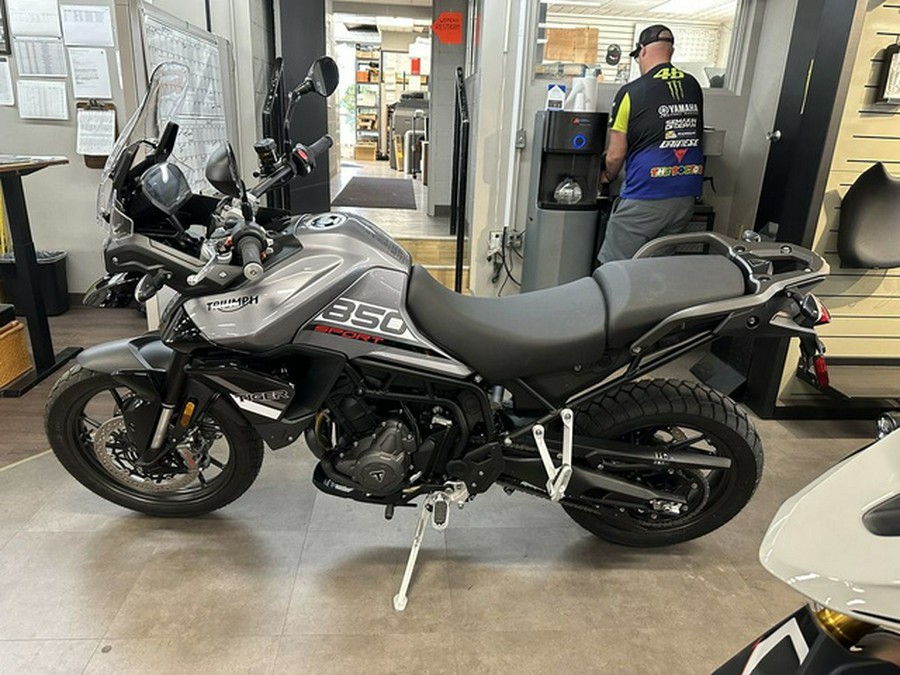 2024 Triumph Tiger 850 Sport Graphite/Jet Black Sport GraphiteDiablo Red