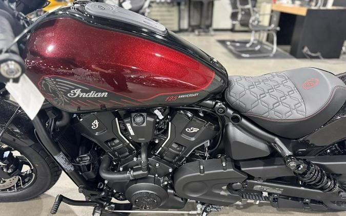 2026 Indian Motorcycle® Scout Bobber 125th Anniversary Edition 125th Anniversary Red with Black Cry