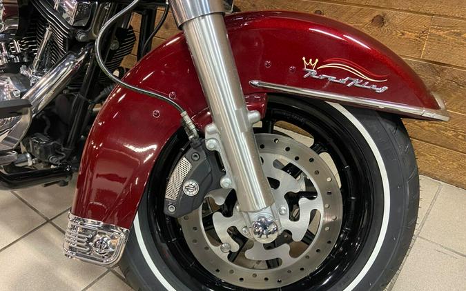 2008 Harley-Davidson Road King Classic Crimson Red Sunglo698 FLHRC