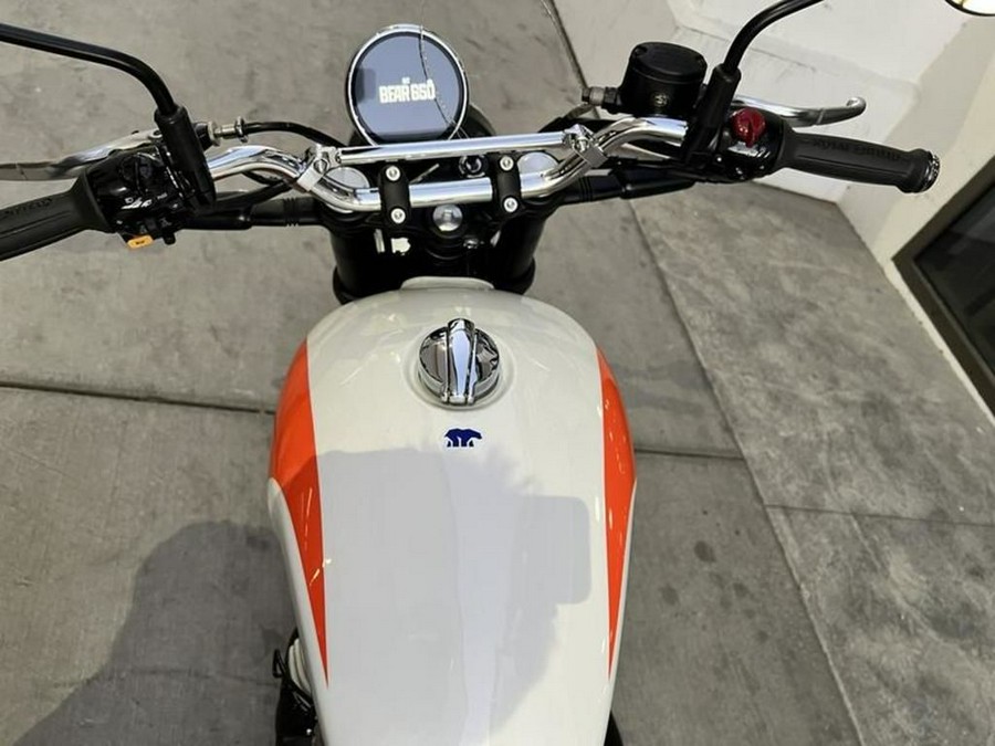 2025 Royal Enfield Bear 650 Boardwalk White