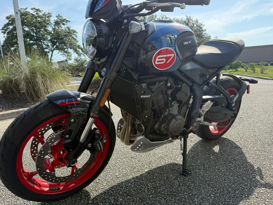 2026 Triumph Trident 660 Triple Tribute Edition