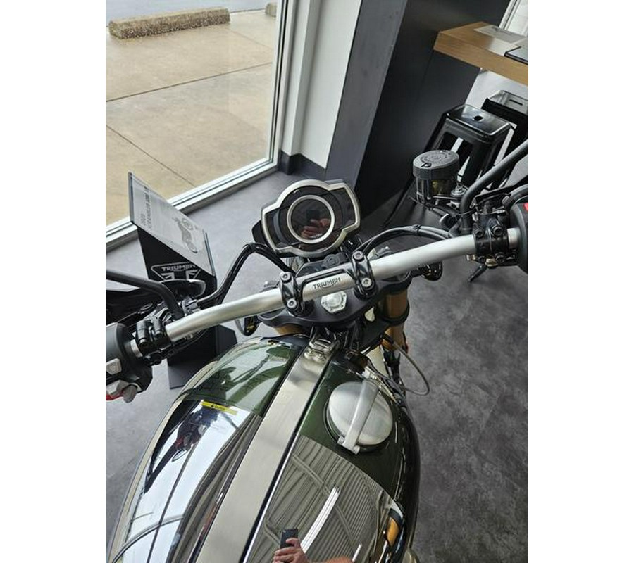 2023 Triumph Scrambler 1200 XE Chrome Edition Brooklands Green