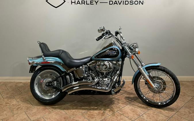 2007 Harley-Davidson Softail® Custom Suede Blue Pearl FXSTC