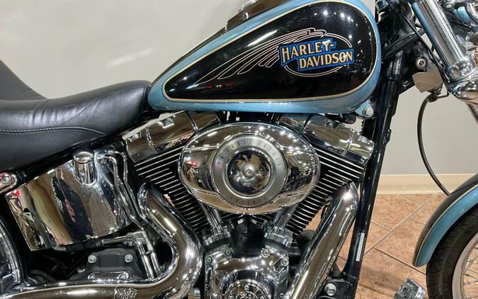 2007 Harley-Davidson Softail® Custom Suede Blue Pearl FXSTC