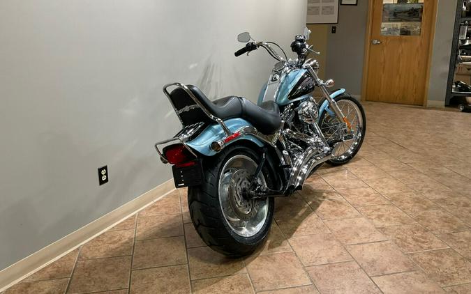 2007 Harley-Davidson Softail® Custom Suede Blue Pearl FXSTC